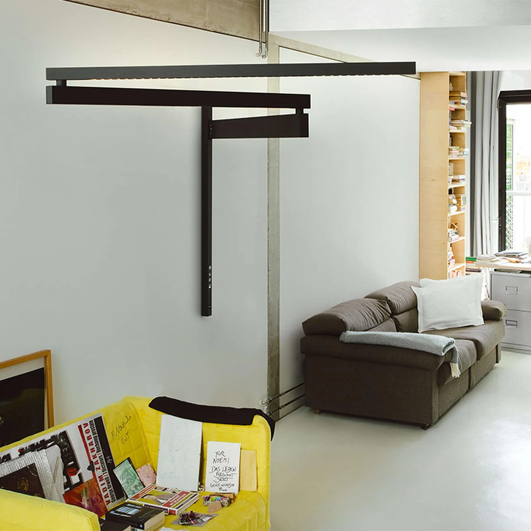 Extendable Wall Light Pro - Black, Aluminium