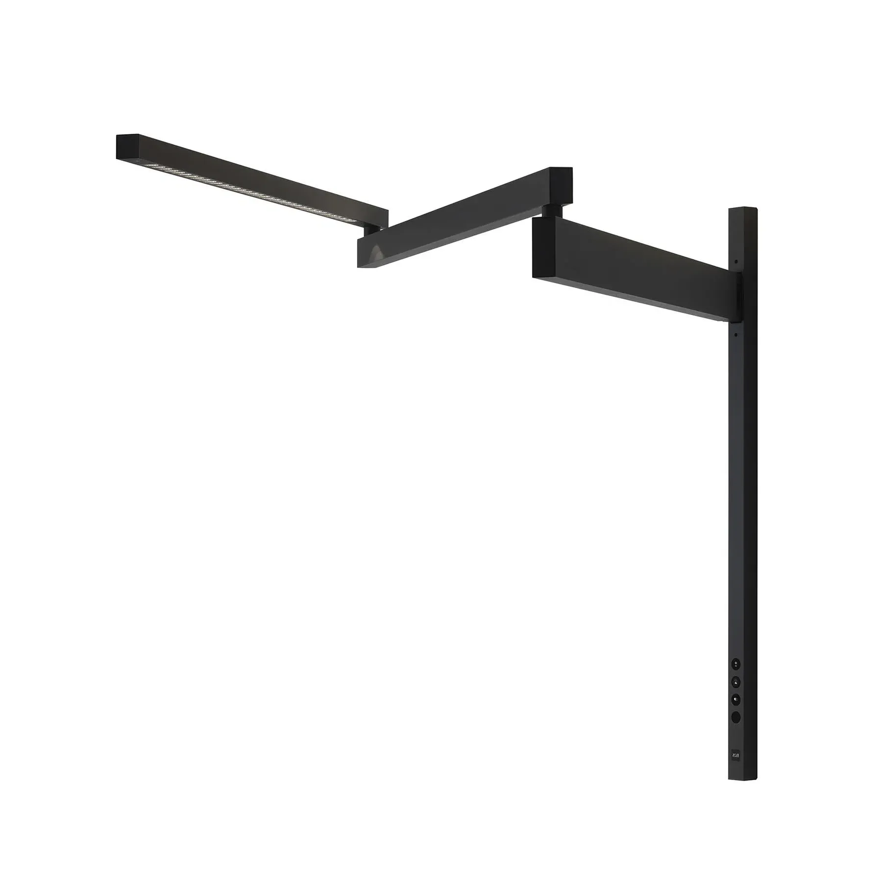Extendable Wall Light Standard - Black, Aluminium image