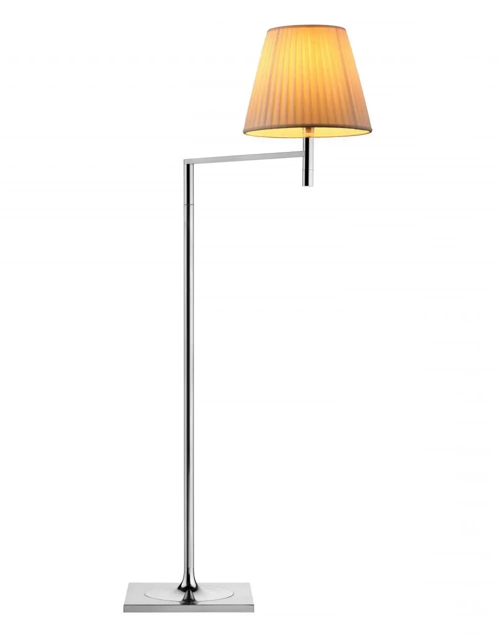 F1 Floor Lamp with Dimmer - Smoke, Polycarbonate