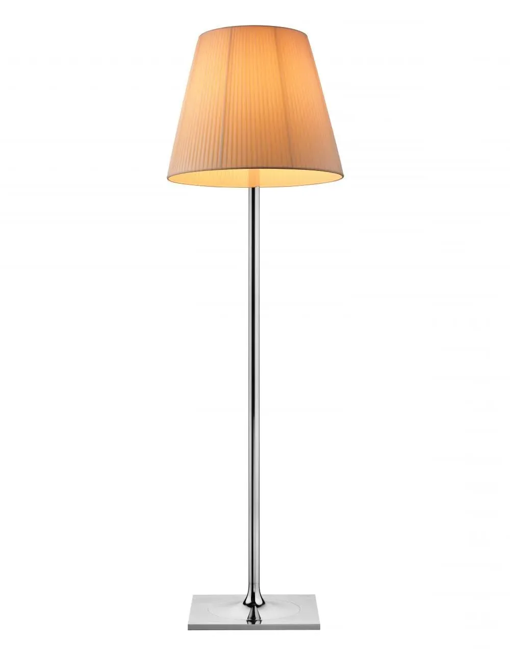 F3 Floor Lamp with Dimmer - Silver, Polycarbonate
