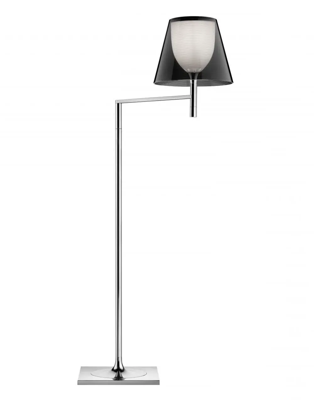Floor Lamp with Dimmer Switch - Transparent
