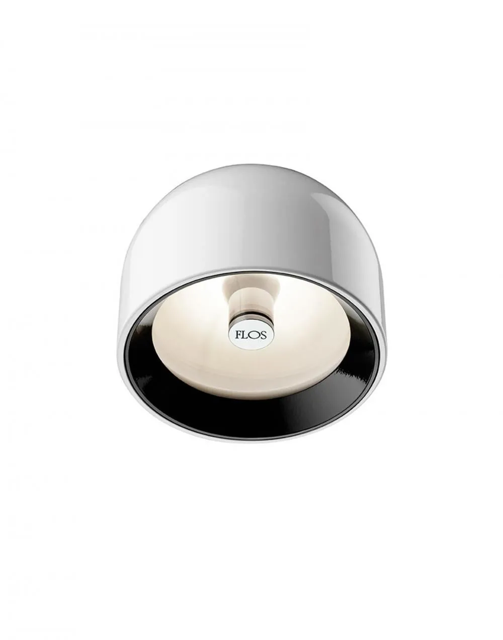 Flush Ceiling Light - Black, Aluminium
