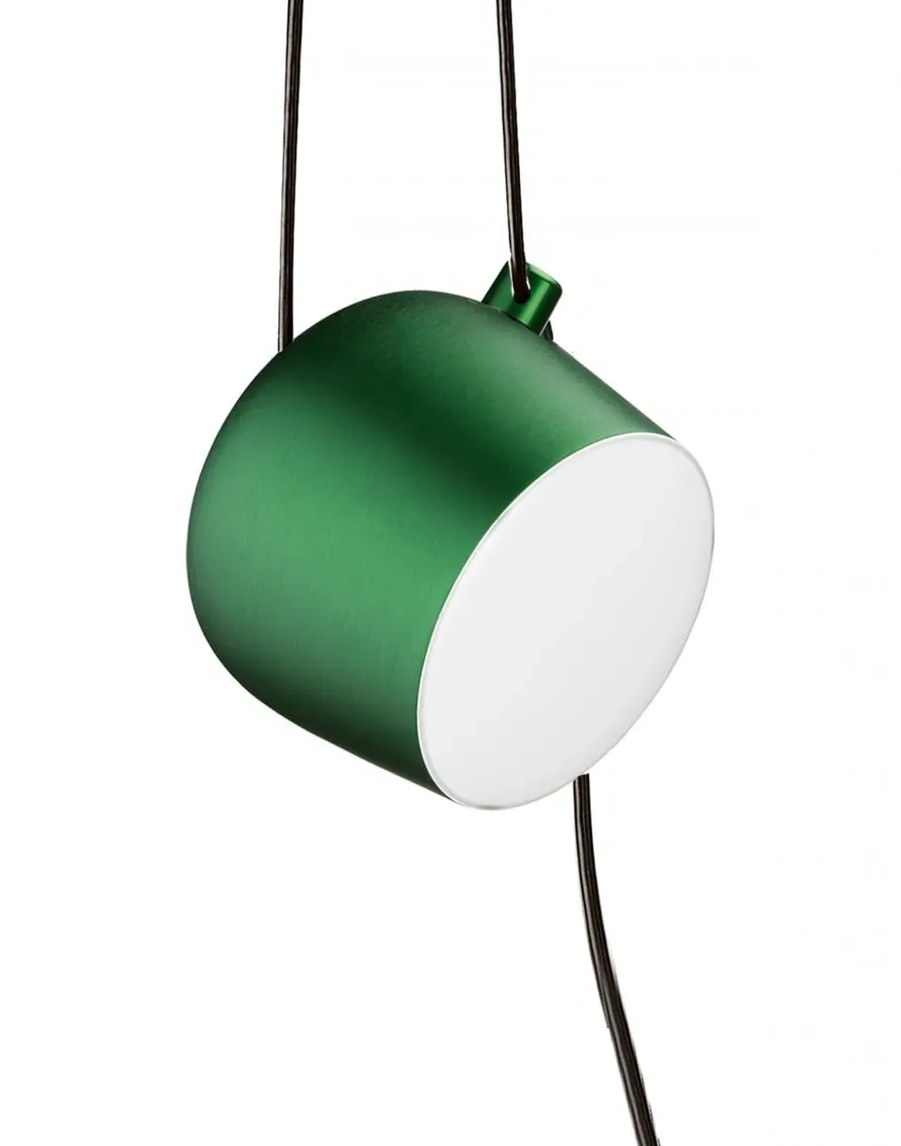 Large Pendant Light with Adjustable Cable - Green