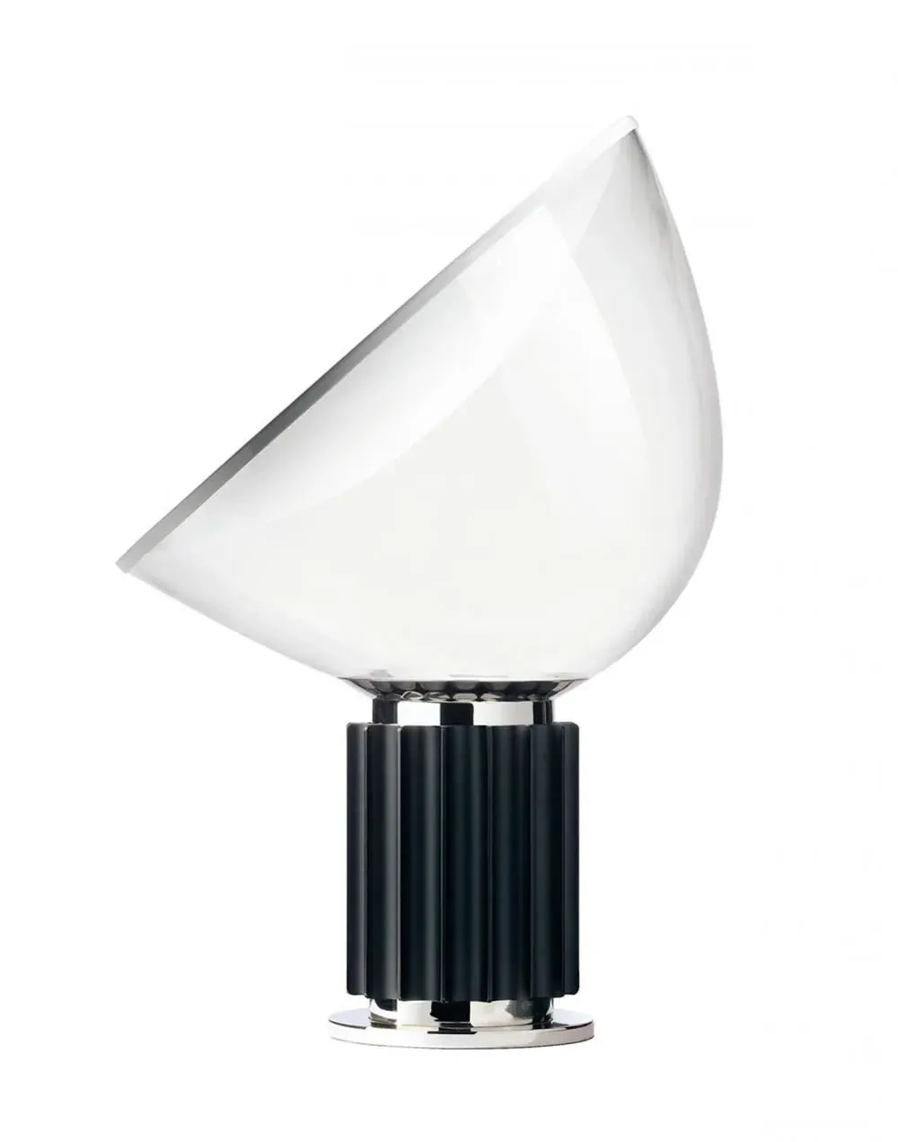 Large Table Lamp with Adjustable Diffuser - Black