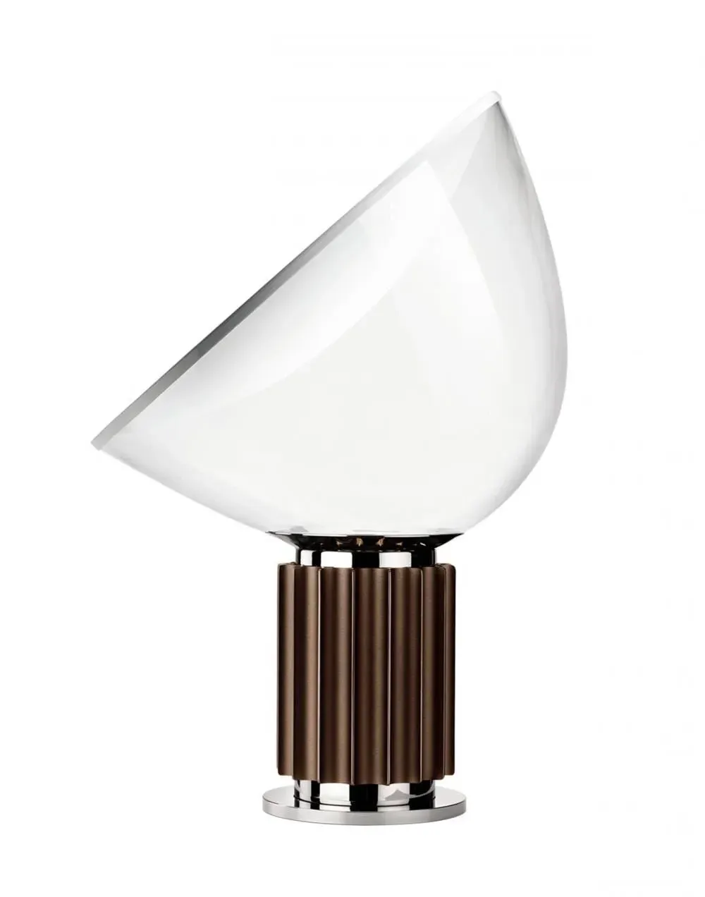 Large Table Lamp with Adjustable Diffuser - Bronze