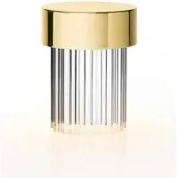 Last Order Portable Rechargeable Table Lamp - Brass, Glass