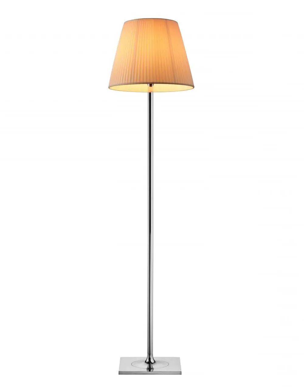 Medium Floor Lamp with Dimmer - Transparent