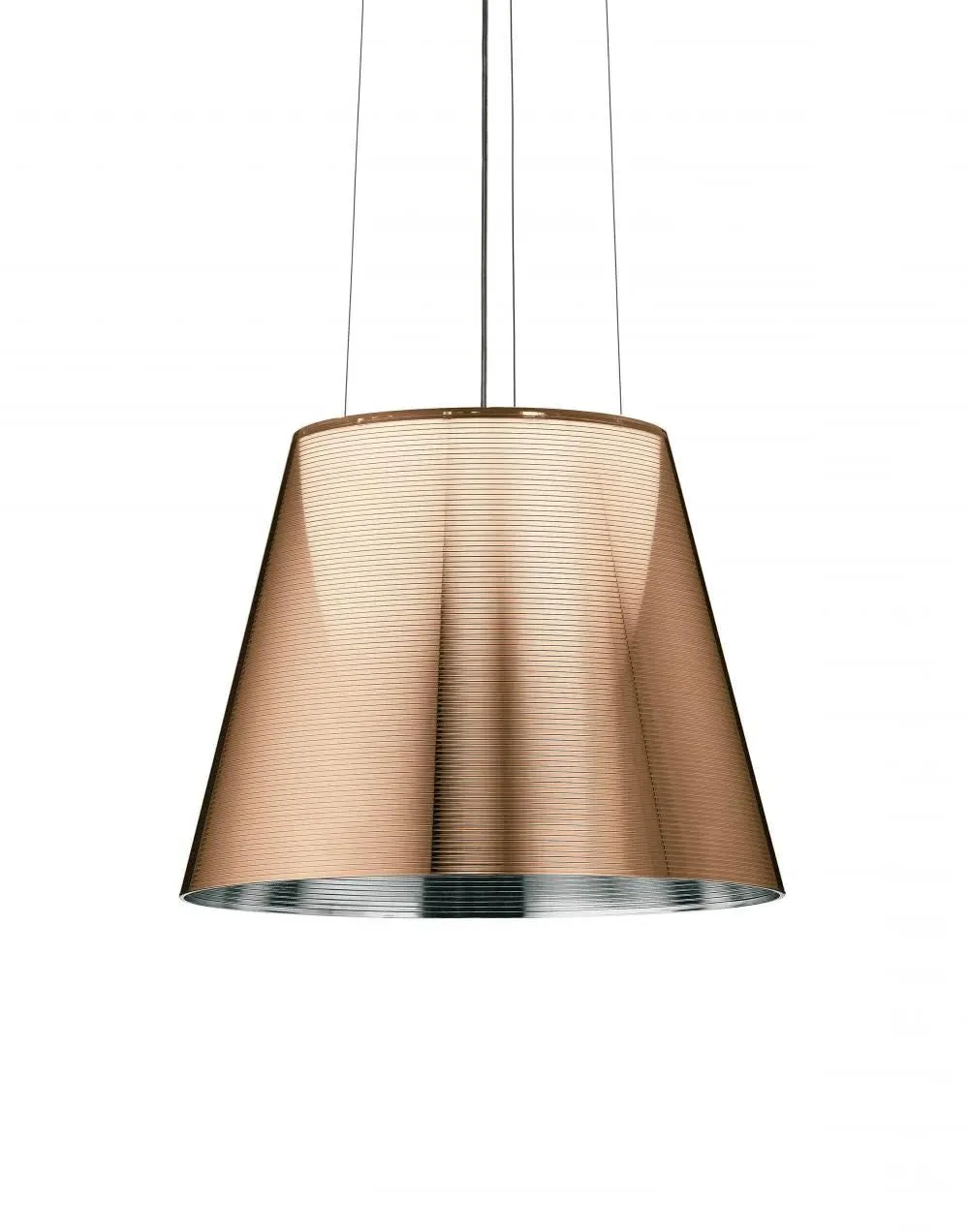 Medium Pendant Light with Diffuser - Transparent