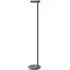 Oblique Floor Lamp with USB Charging - Anthracite