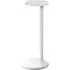 Oblique Table Lamp with USB Charging - White