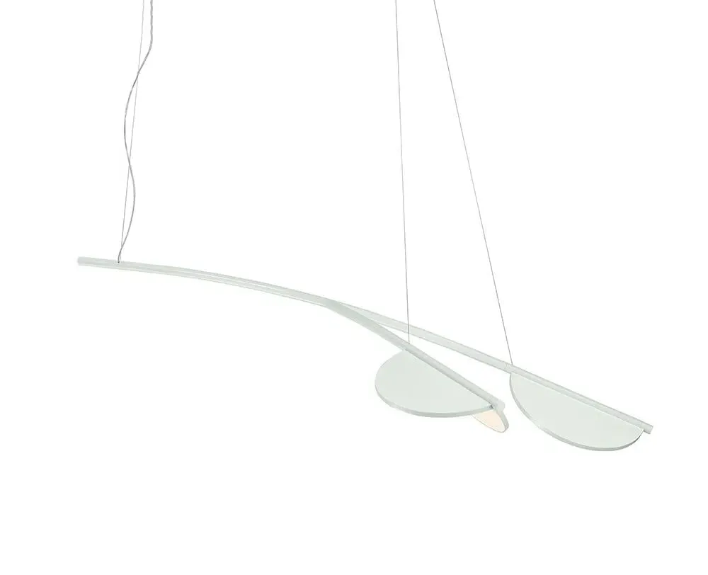 Organic Pendant Light - Off-White, Aluminium