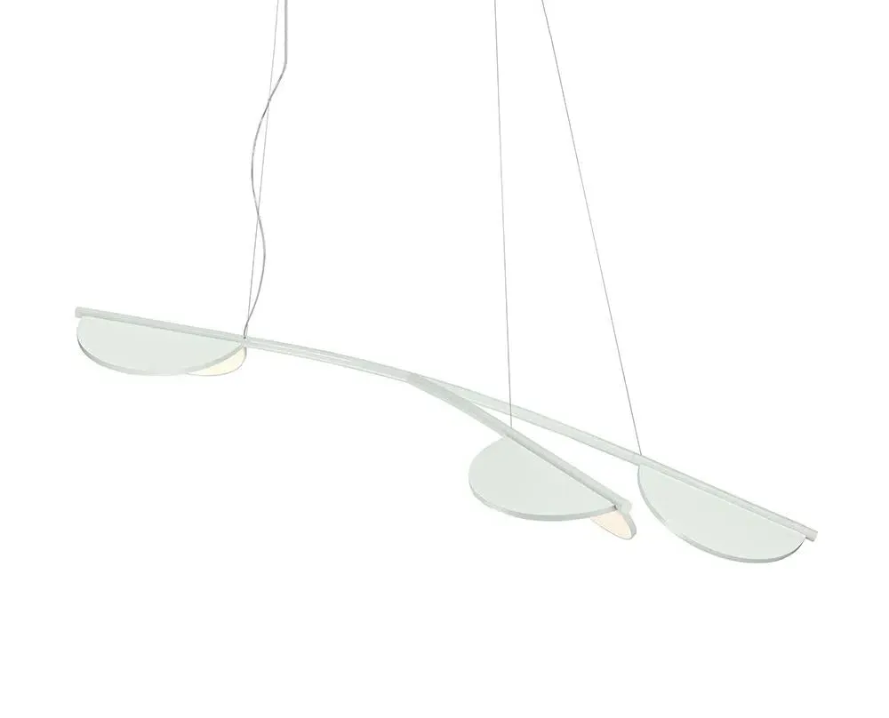 Organic Pendant Light - Off-White, Aluminium