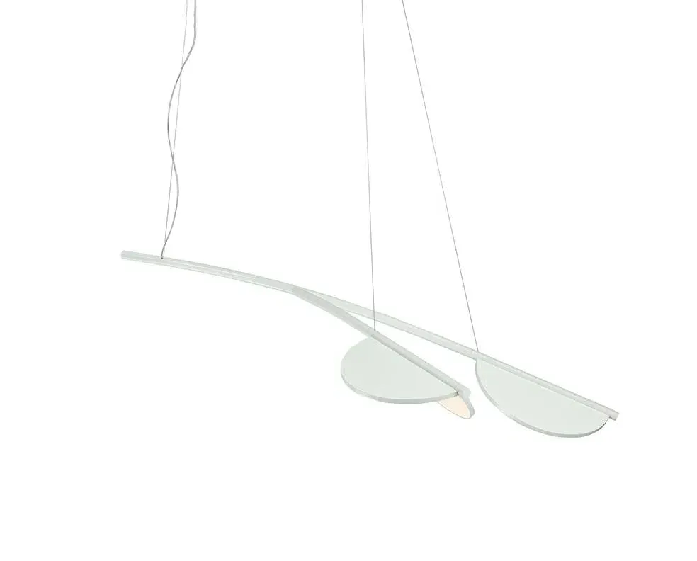Organic Pendant Light - Off-White, Aluminium