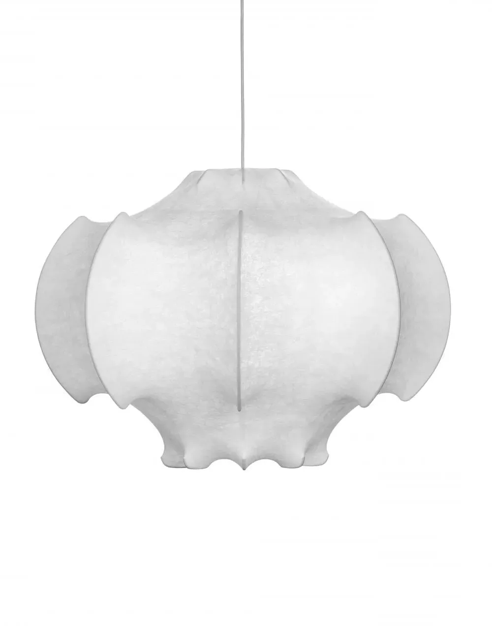 Pendant Light with Cocoon Finish - White