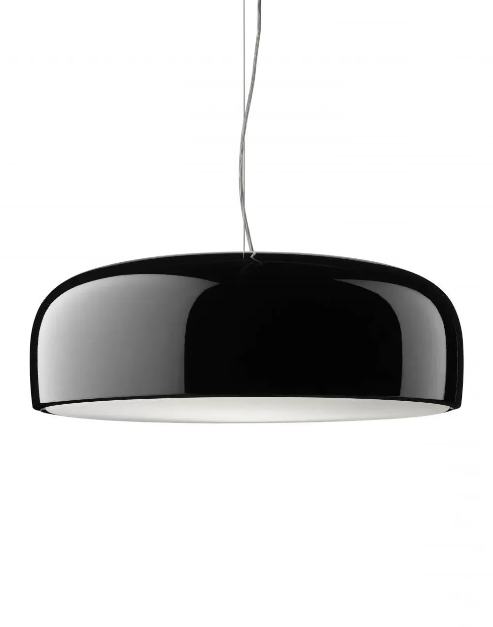 Pendant Light with E27 Fitting - Black, Aluminium