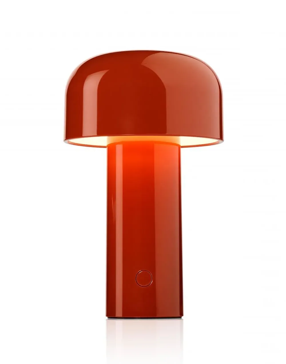 Rechargeable Table Lamp with Touch Control - Red