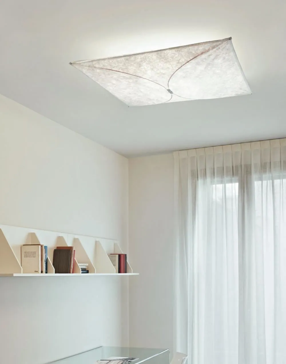 Small Ceiling Light Flush Mount - Polyamide