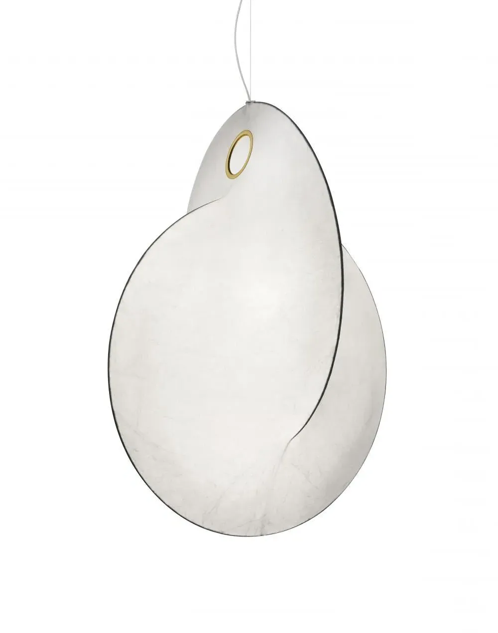 Small Pendant Light with Interlocking Rings - Resin