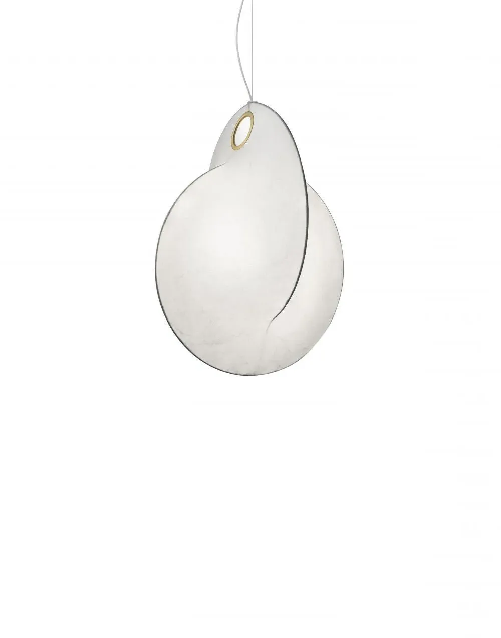 Small Pendant Light with Interlocking Rings - Resin image