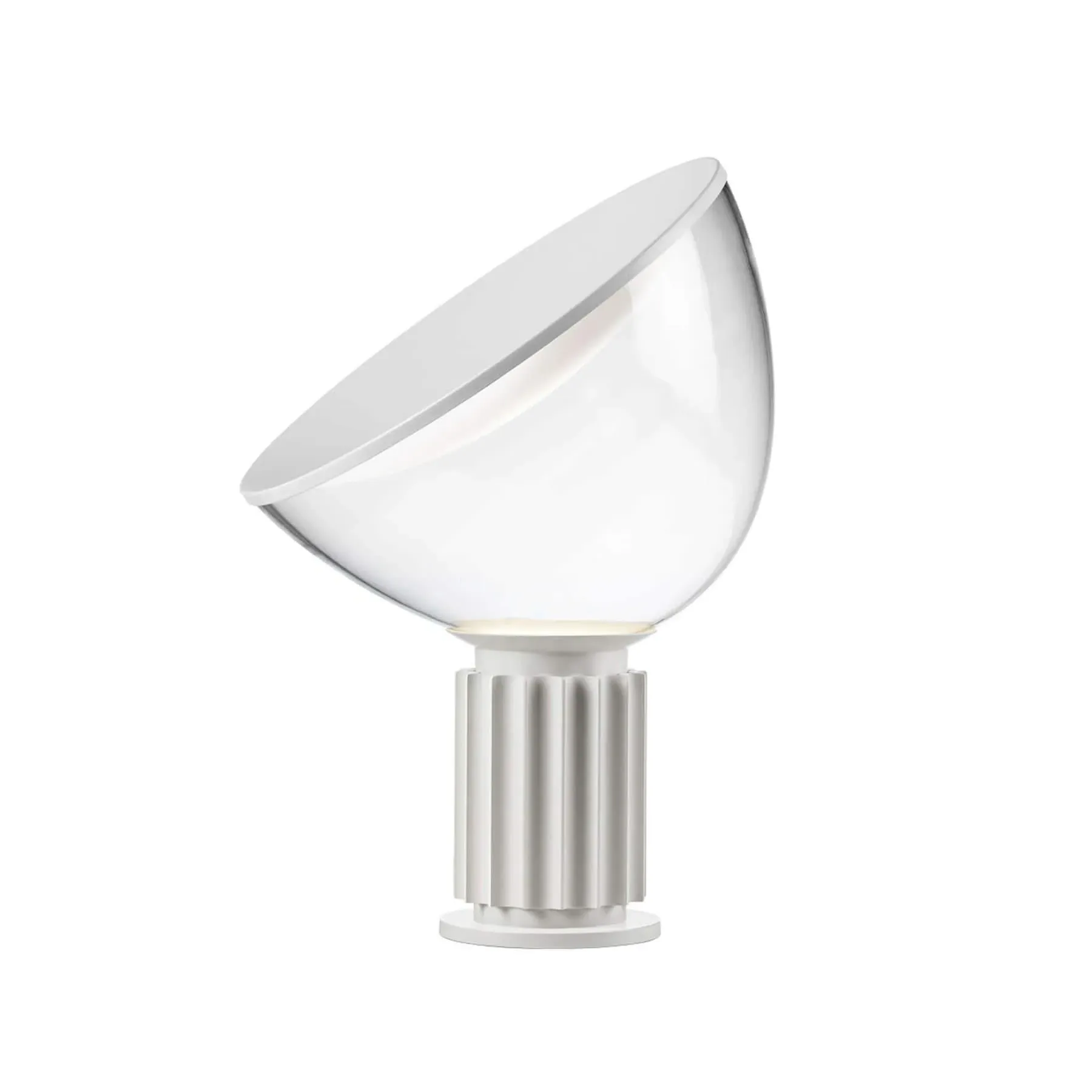 Small Table Lamp with Adjustable Diffuser - White image