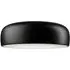 Smithfield Flush Ceiling Light - Matt Black, Aluminium