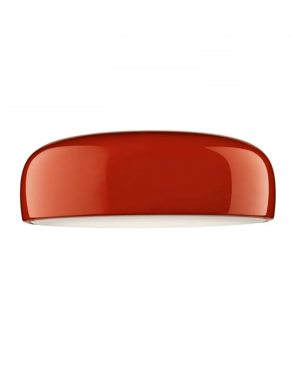 Smithfield Flush Ceiling Light - Red, Aluminium