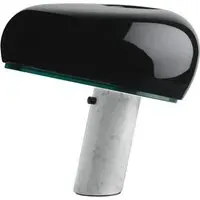 Snoopy Table Lamp - Black Gloss, Marble