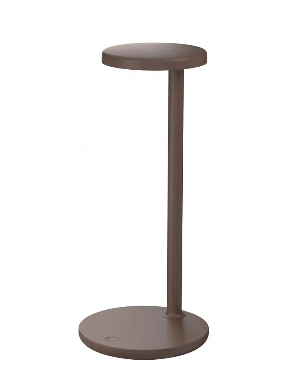 Swing Arm Table Lamp with Charging - Brown