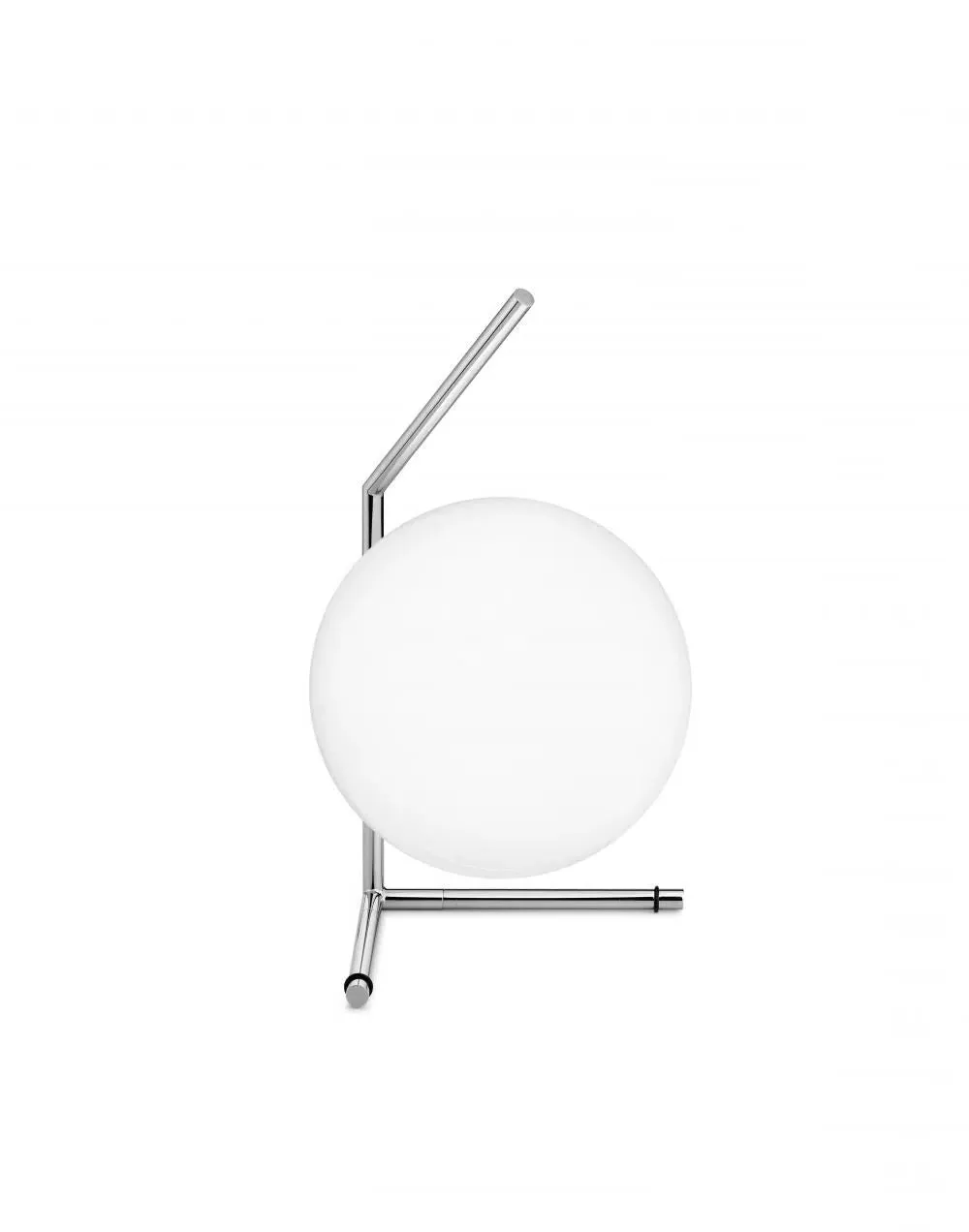 T1 High Table Lamp with Glass Shade - Brass