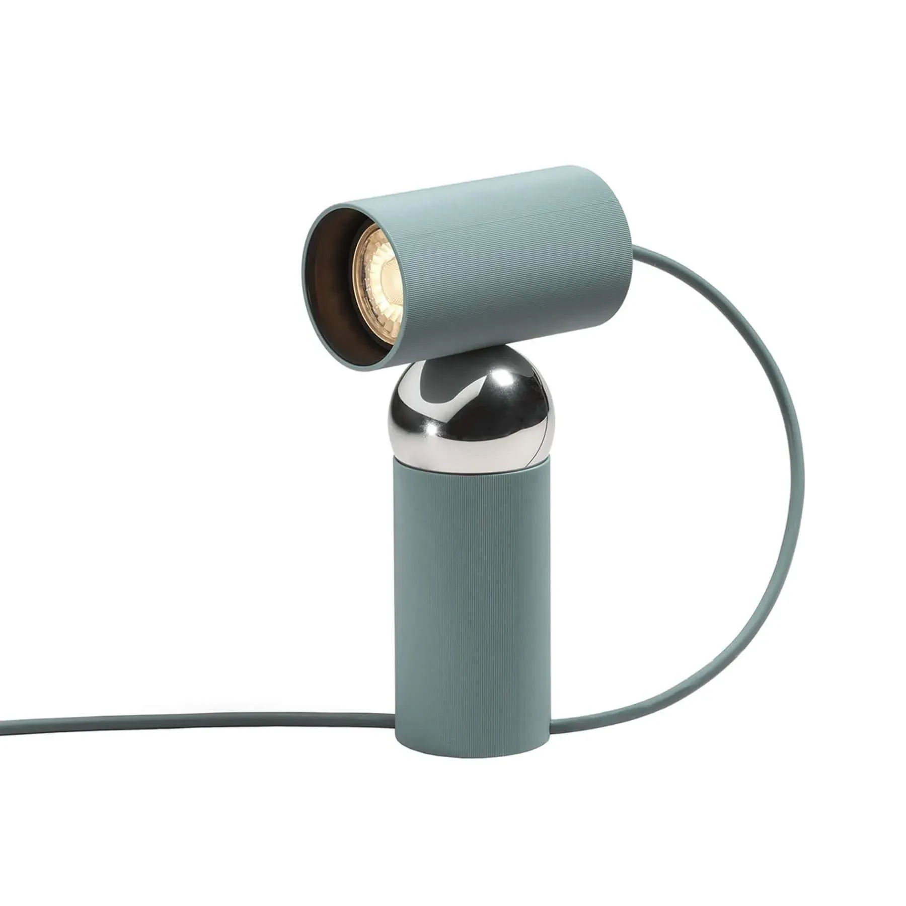 Table Lamp with Adjustable Head - Sage