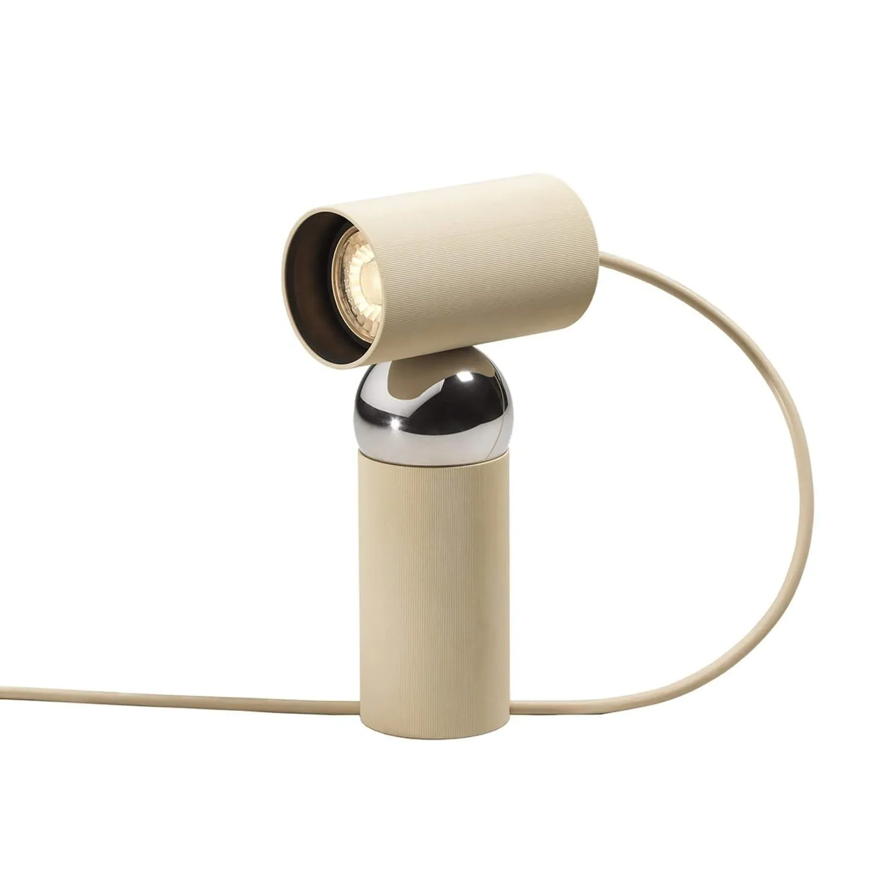 Table Lamp with Adjustable Head - Tomato