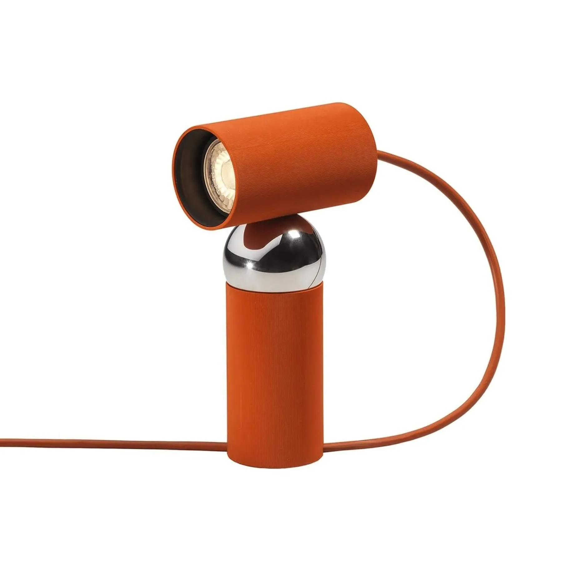 Table Lamp with Adjustable Head - Tomato