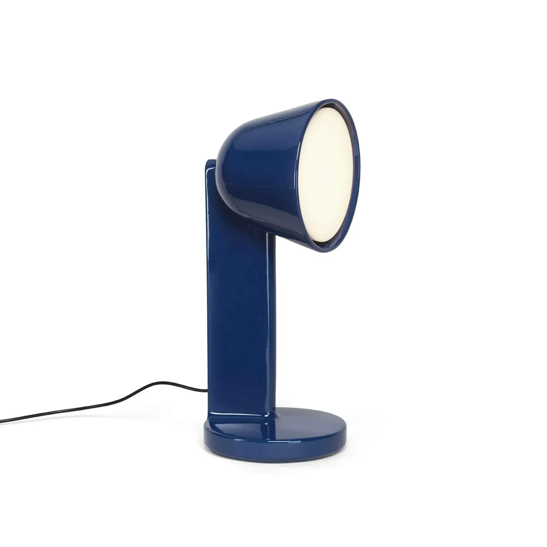 Table Lamp with Diffuser - Navy, Ceramic