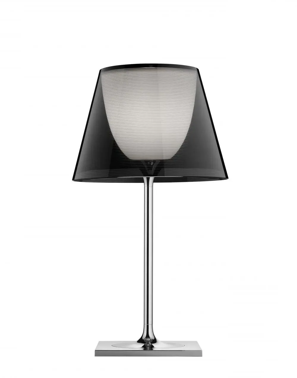 Table Lamp with Dimmer - Bronze, Polycarbonate
