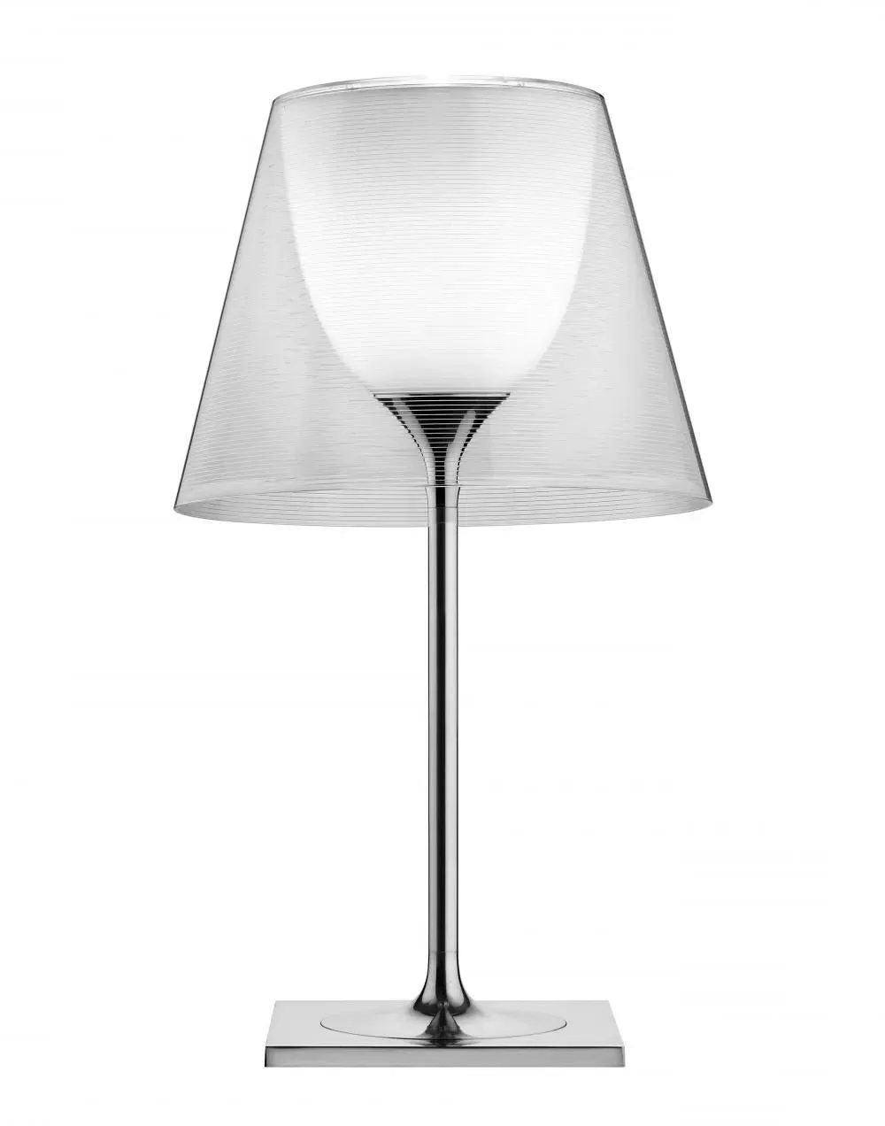 Table Lamp with Dimmer - Bronze, Polycarbonate