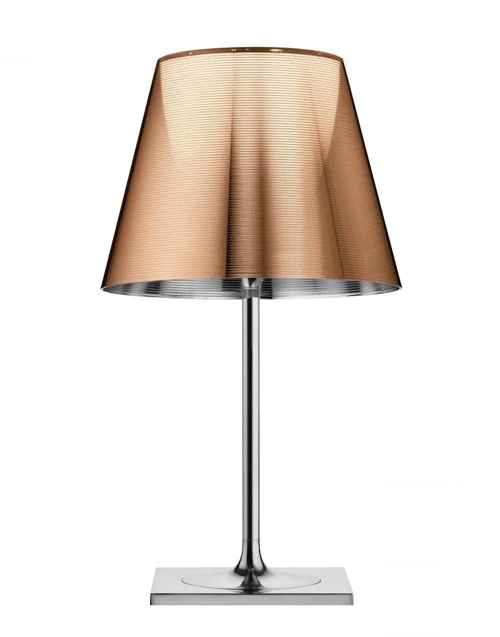 Table Lamp with Dimmer - Bronze, Polycarbonate image