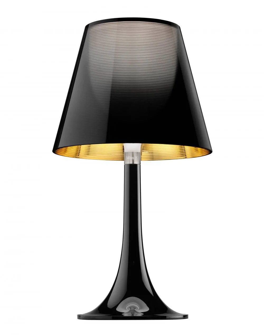 Table Lamp with Dimmer - Silver