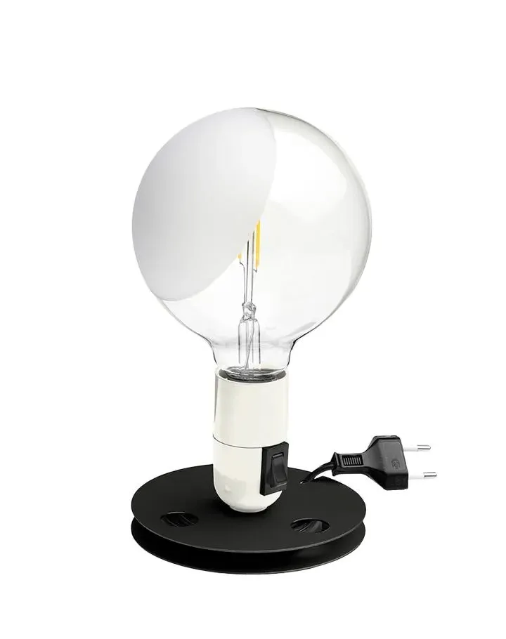 Table Lamp with LED Bulb - Green, Aluminium