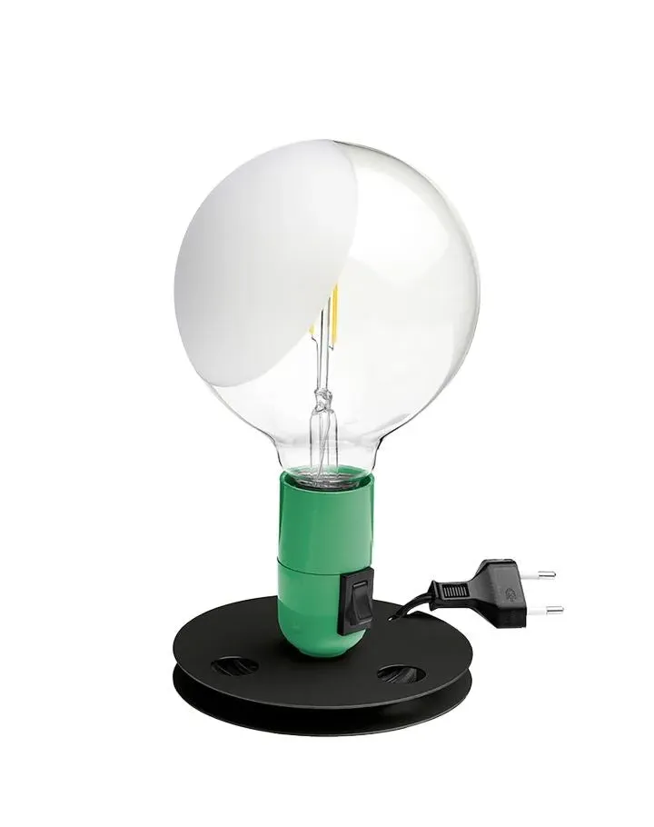 Table Lamp with LED Bulb - White, Aluminium