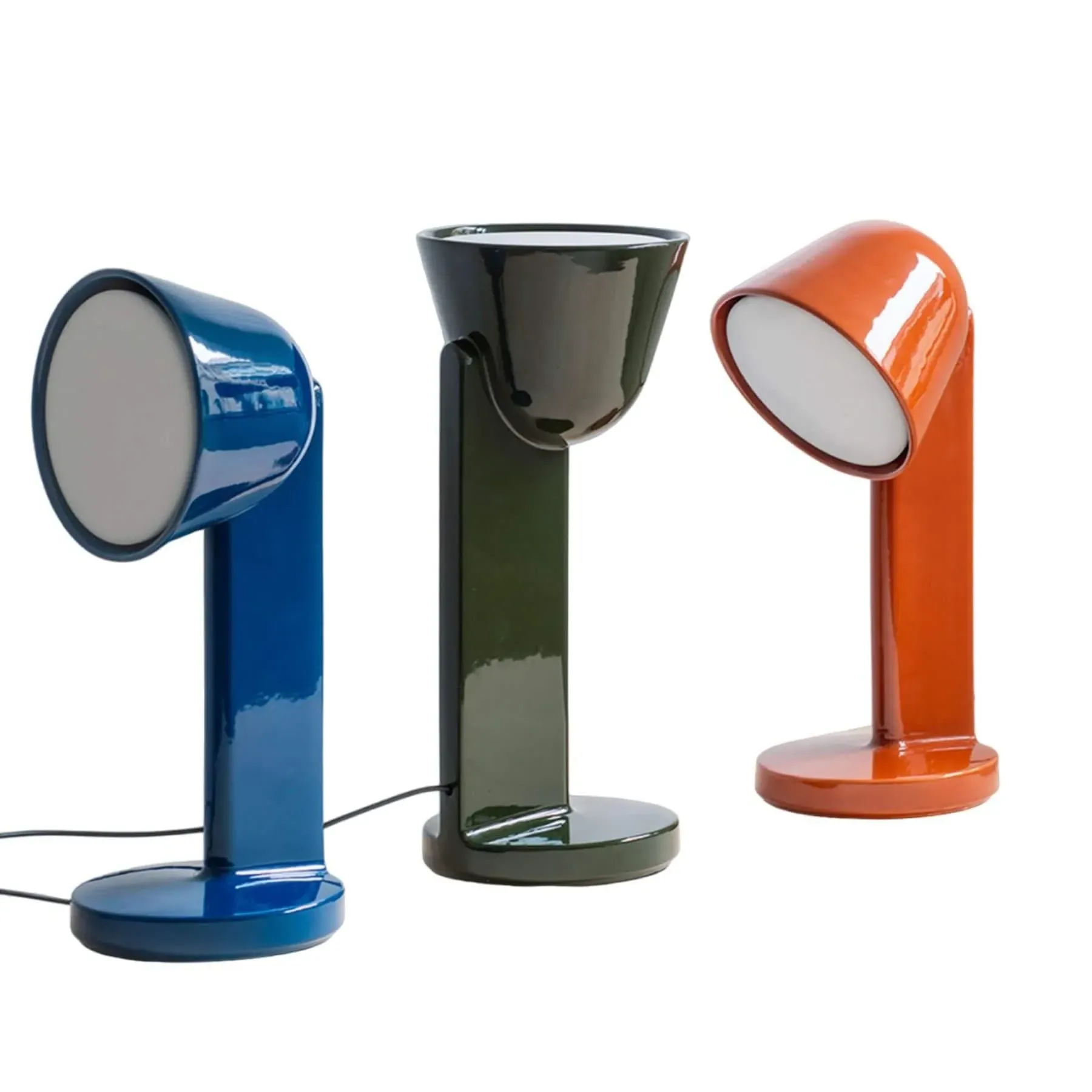 Table Lamp with Up Lighting - Green, Ceramic