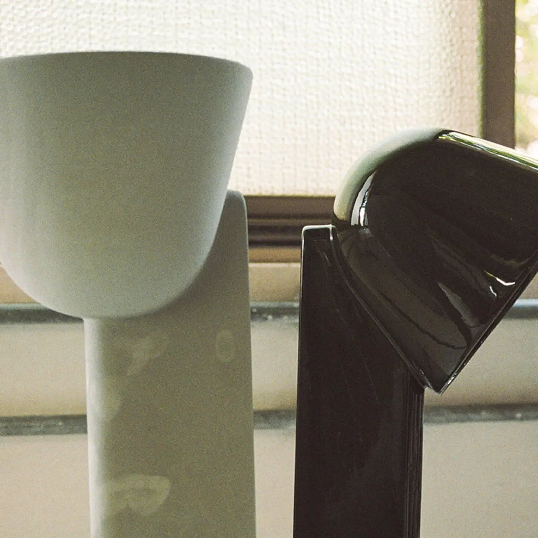 Table Lamp with Up Lighting - Green, Ceramic