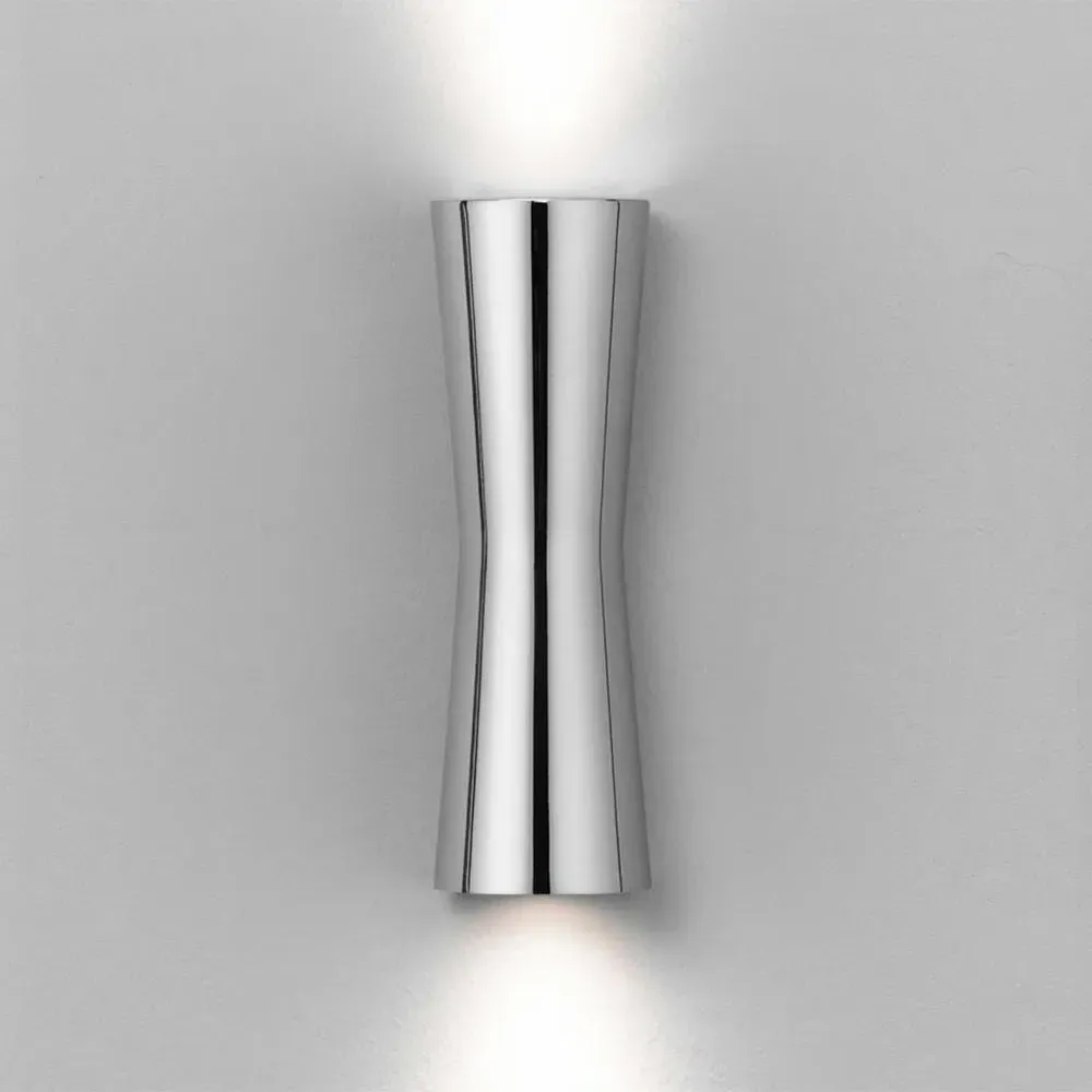 Wall Light Wide Beam - Chrome, Metal
