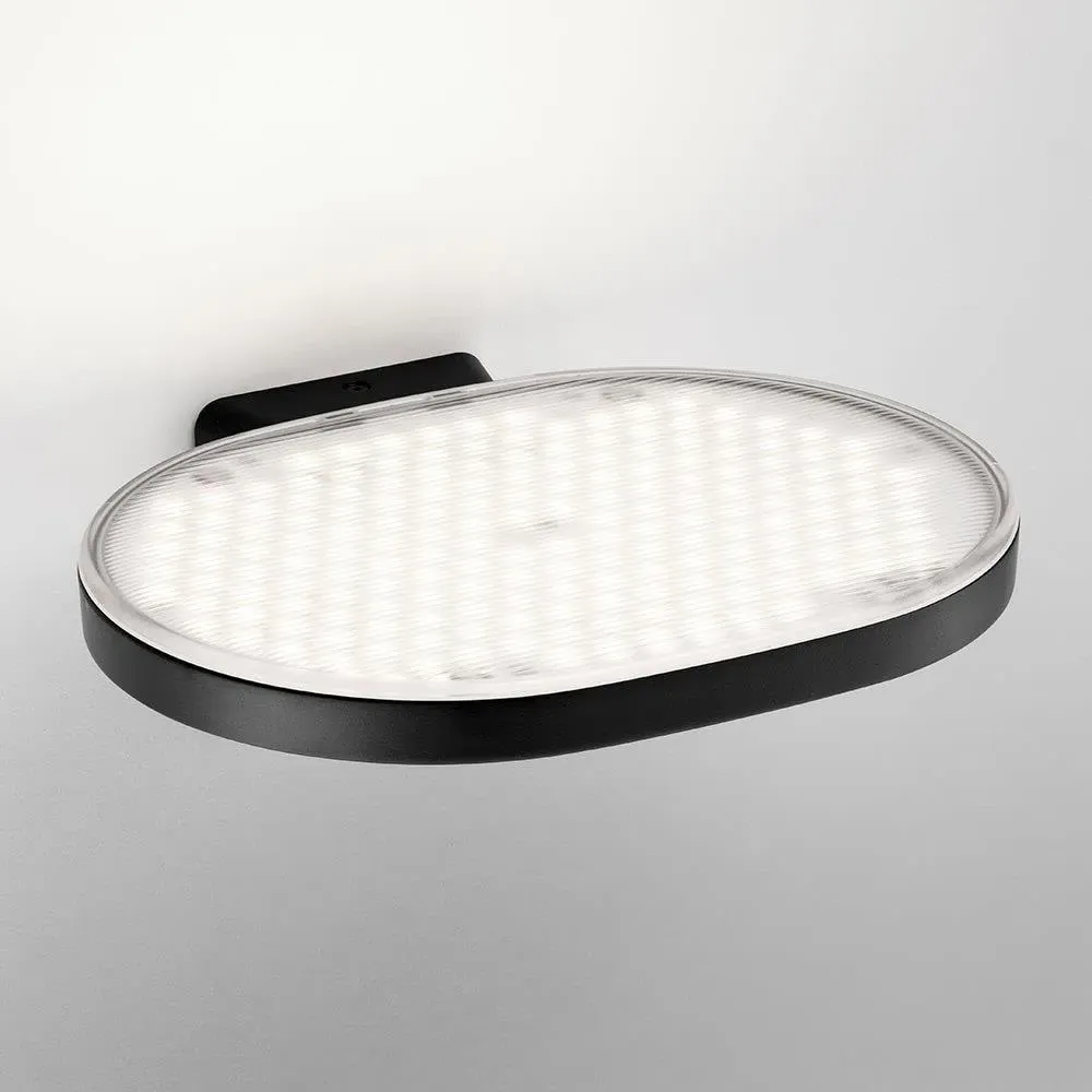 Wall Light with LED - Satin Black, Polycarbonate