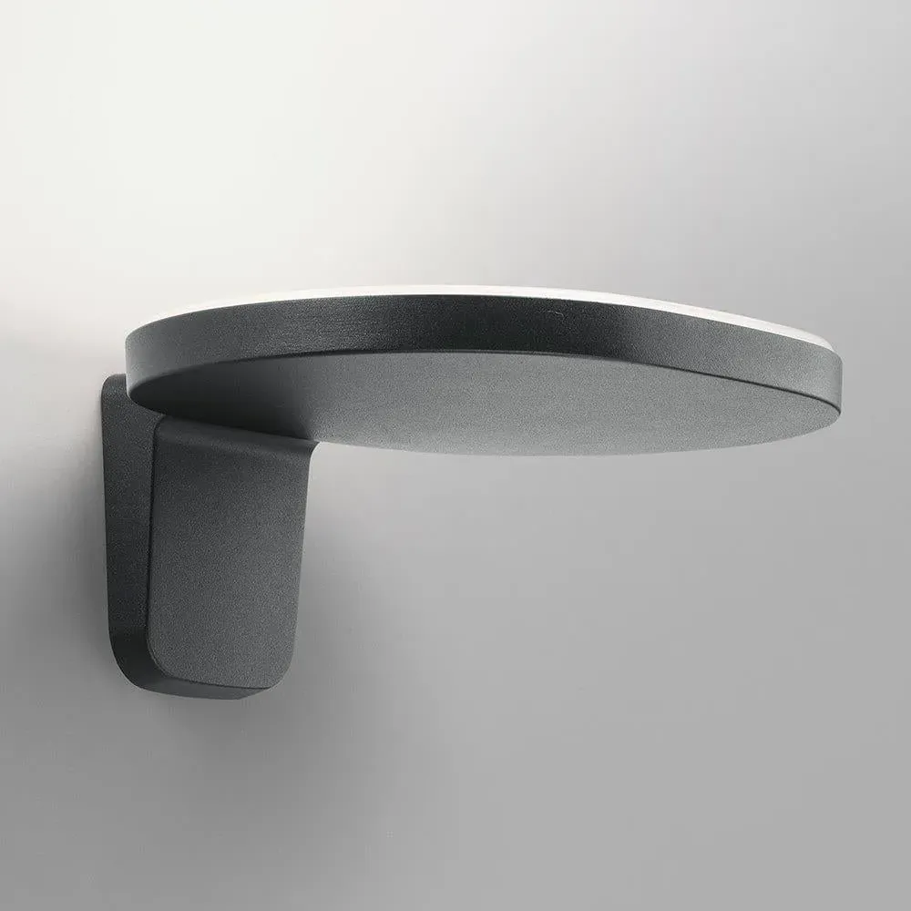 Wall Light with LED - Textured White, Polycarbonate