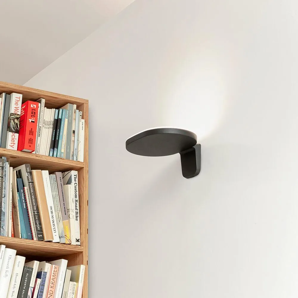 Wall Light with LED - Textured White, Polycarbonate