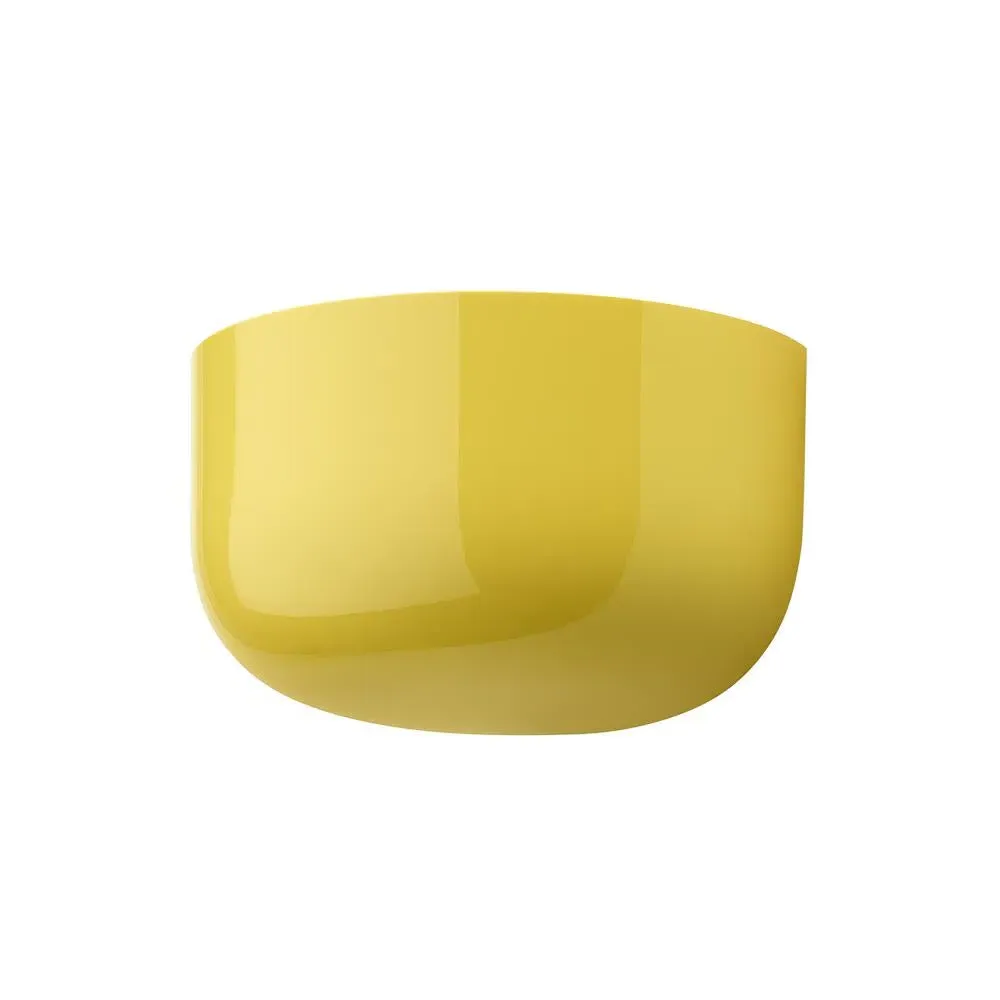 Wall Light with LED - Yellow, Polycarbonate