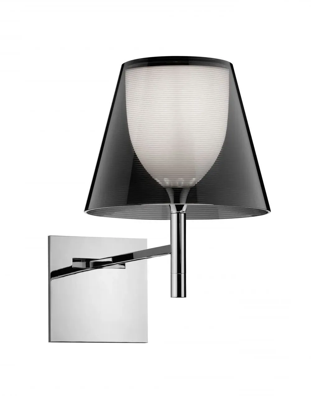 Wall Light with Moveable Arm - Fabric