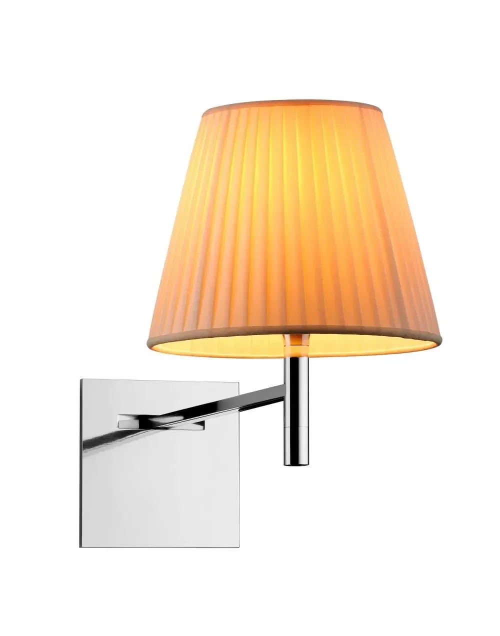 Wall Light with Moveable Arm - Fabric image