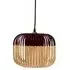 Bamboo Extra Small Pendant Shade - Black