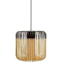 Bamboo Medium Pendant Shade - Black